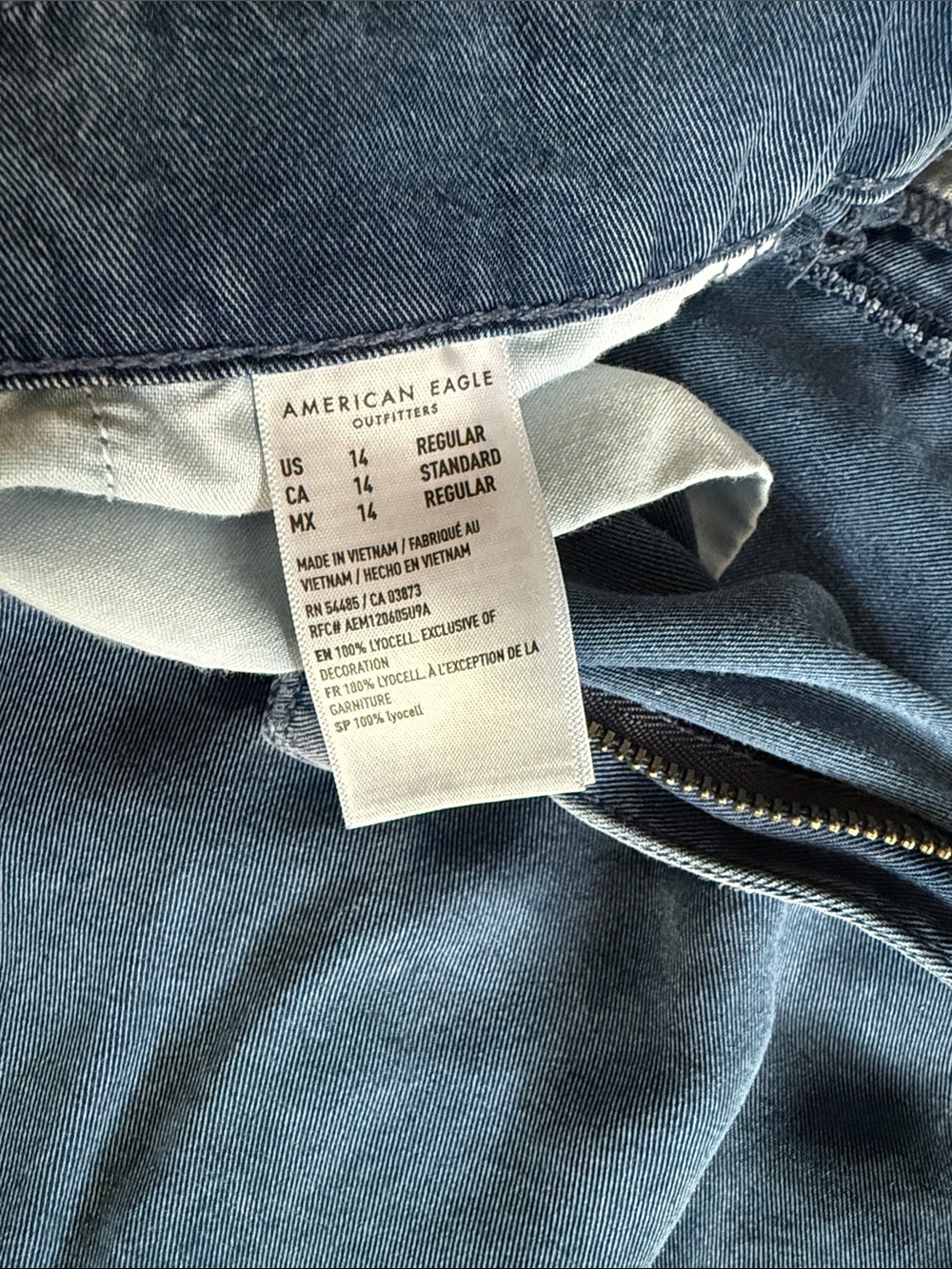 American Eagle Wide Leg Trousers - Picture 6 of 7